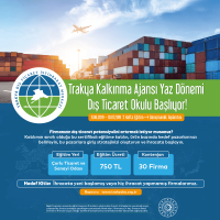 Dış Ticaret Okulu - Trakya Kalkınma Ajansı Yaz Dönemi ( 11.06.2019 – 10.07.2019)